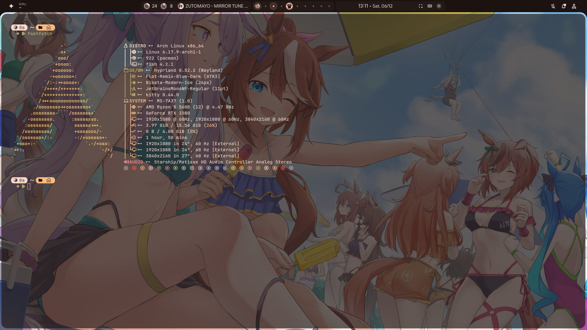 I installed Arch linux btw