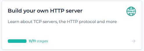 I made my own Http Server